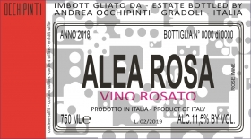 Vini: ALEA ROSA - ANDREA OCCHIPINTI